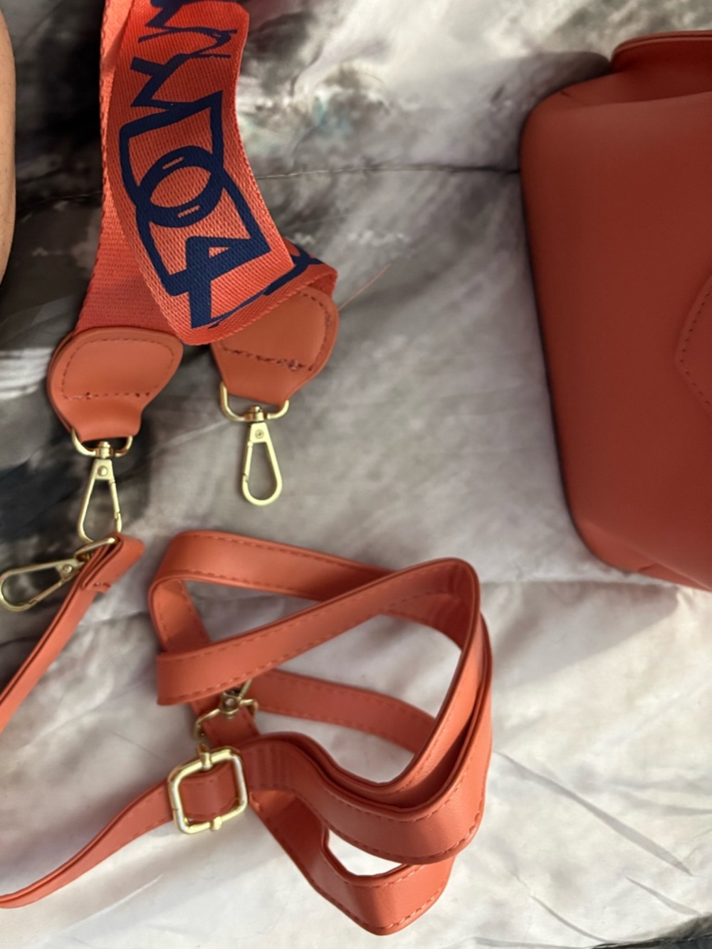Coral Top-Handle Crossbody Bag - Picture 5 of 5